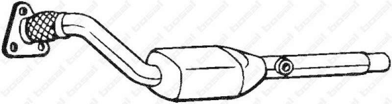 BOSAL Katalysator mit Umweltzeichen "Der Blaue Engel"