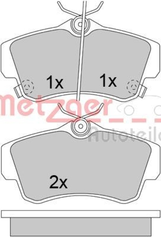 METZGER BREMSSCHEIBEN + METZGER BREMSBELÄGE