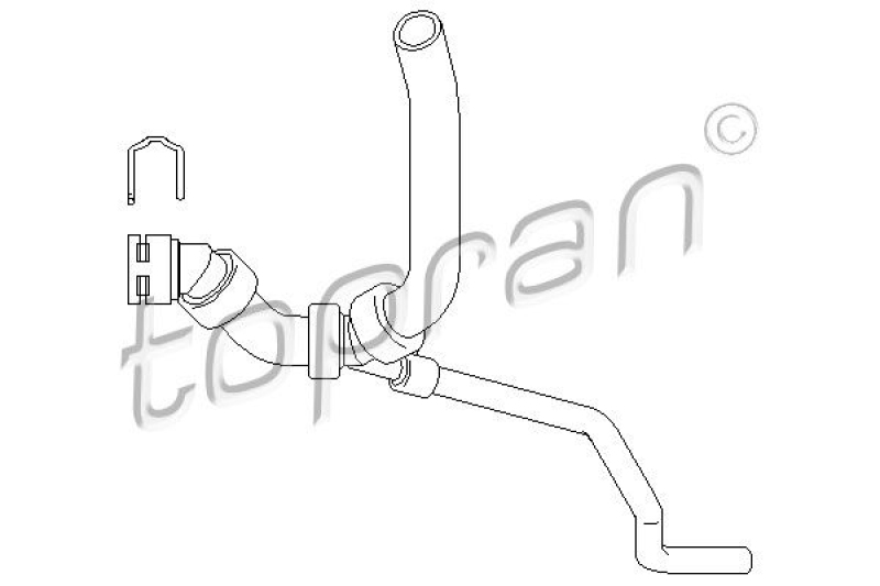 TOPRAN Radiator Hose