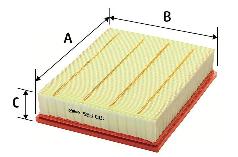 VALEO Luftfilter 585018