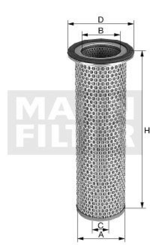 MANN-FILTER Secondary Air Filter