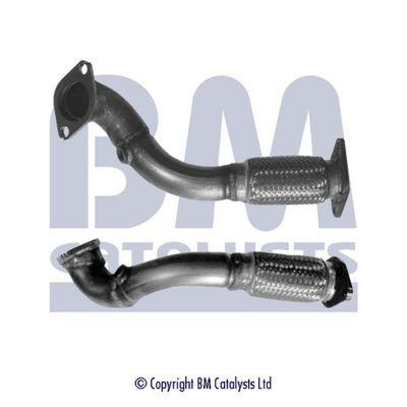 BM Catalysts Abgasrohr Auspuffanlage Vorne passend für Ford Fiesta 5 St150