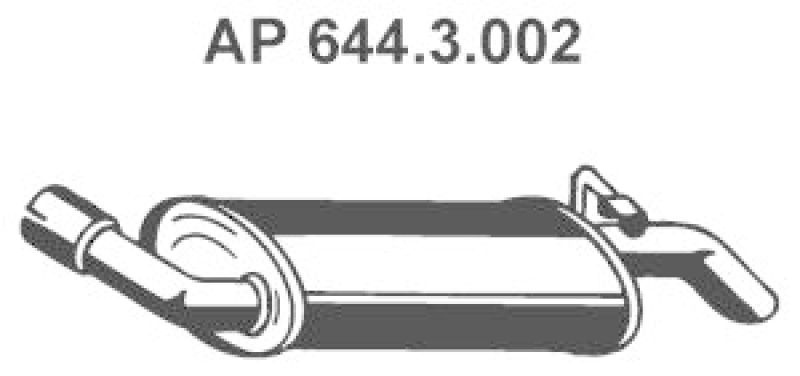 EBERSPÄCHER Endschalldämpfer