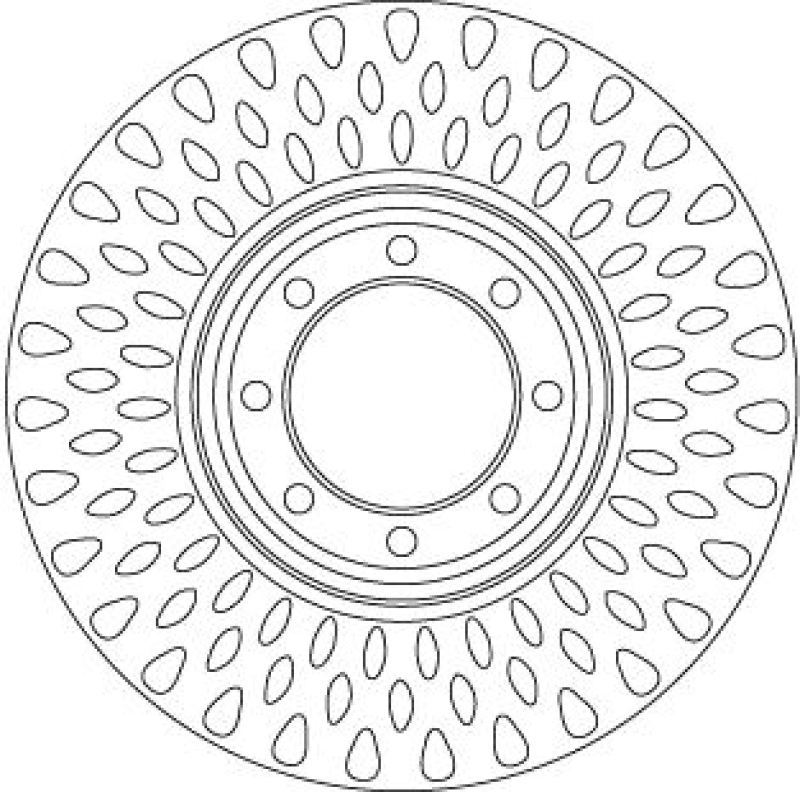 2x TRW Bremsscheibe DF6688S