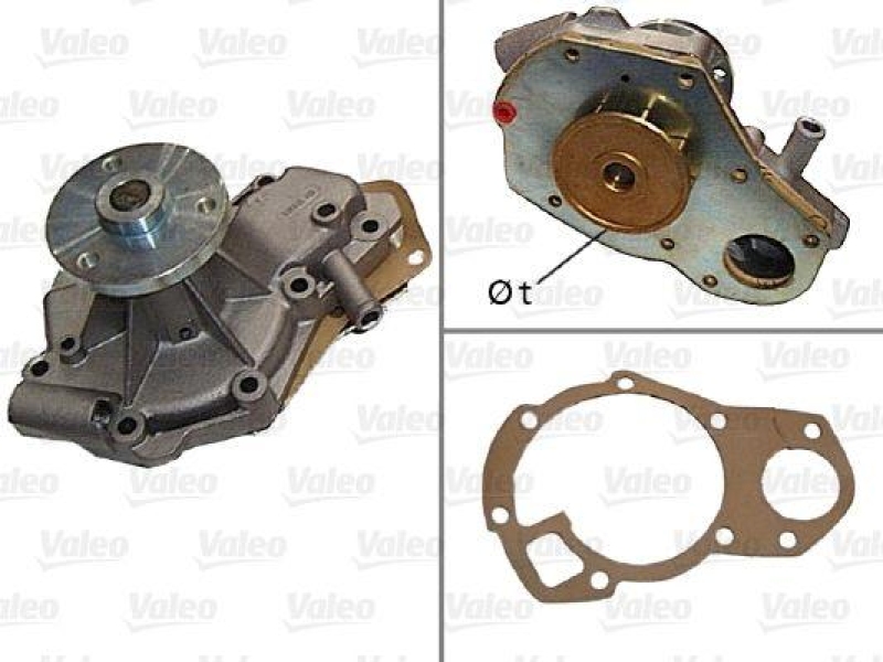 VALEO Wasserpumpe, Motork&uuml;hlung 506073