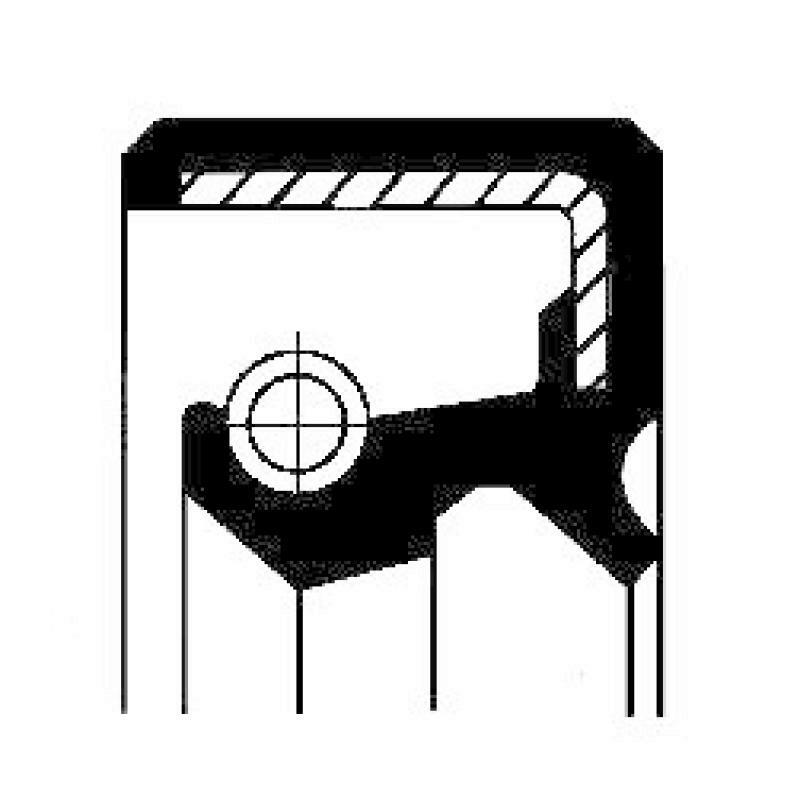 CORTECO Shaft Seal, wheel hub