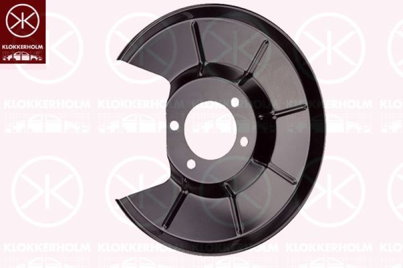 KLOKKERHOLM Splash Panel, brake disc