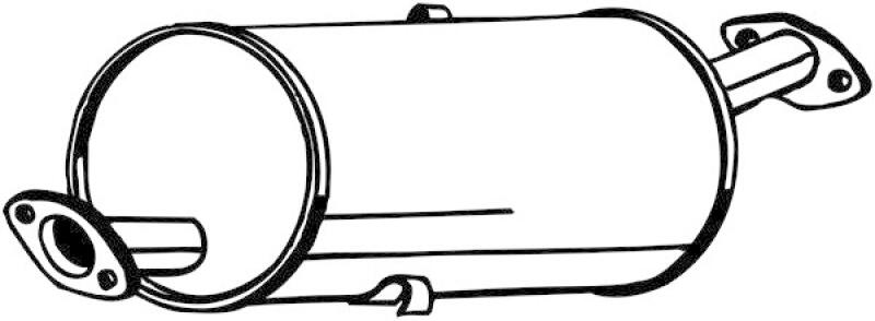 BOSAL Middle Silencer