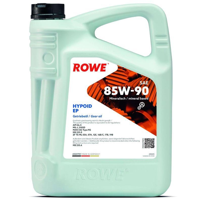 4x 5L Rowe Hightech Hypoid EP Getriebeöl Achsgetriebeöl 85W-90
