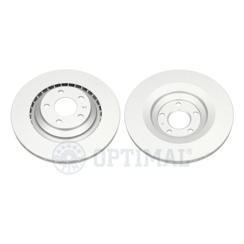 2x OPTIMAL Bremsscheibe COATED