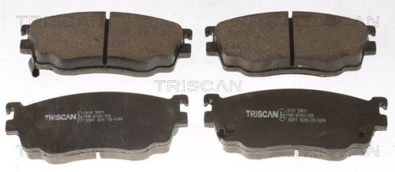 TRISCAN Bremsbelagsatz, Scheibenbremse 8110 50011