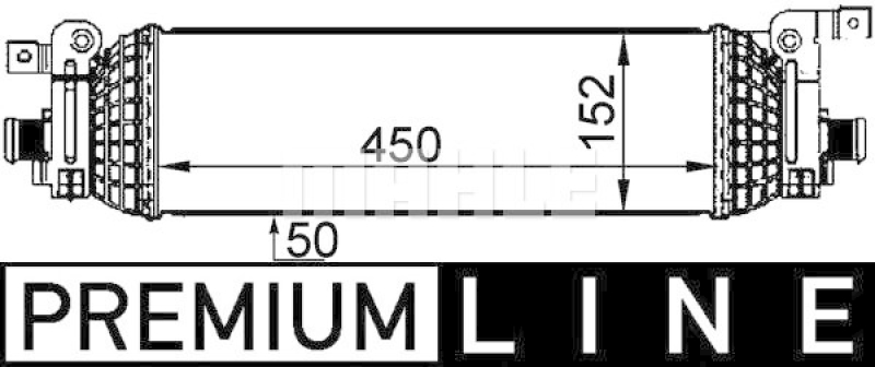 MAHLE Ladeluftk&uuml;hler BEHR *** PREMIUM LINE ***