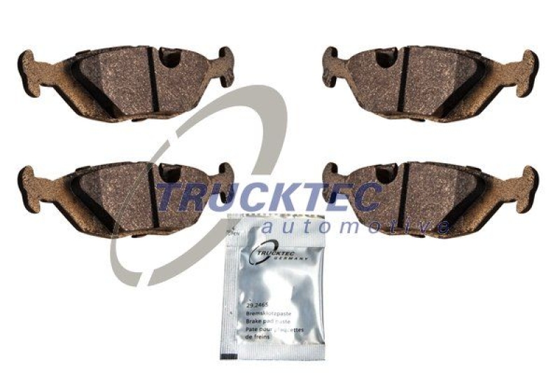 TRUCKTEC AUTOMOTIVE Brake Pad Set, disc brake