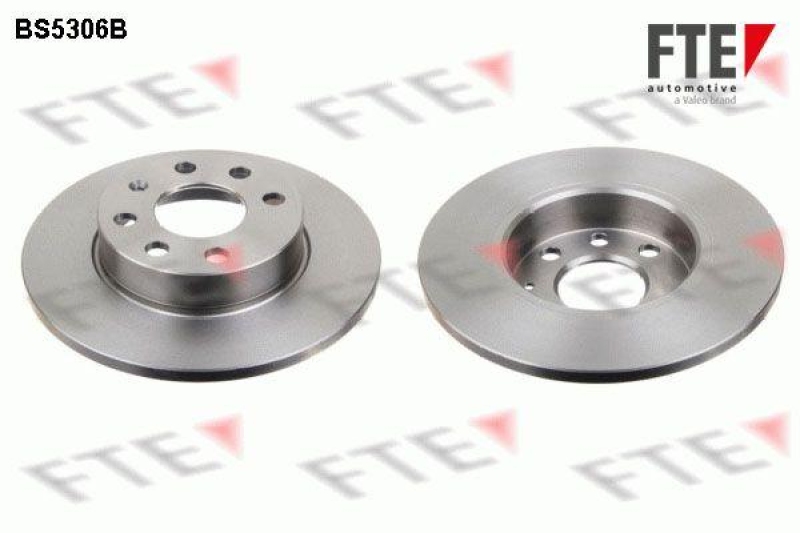 2x FTE Bremsscheibe COATED RANGE 9082053