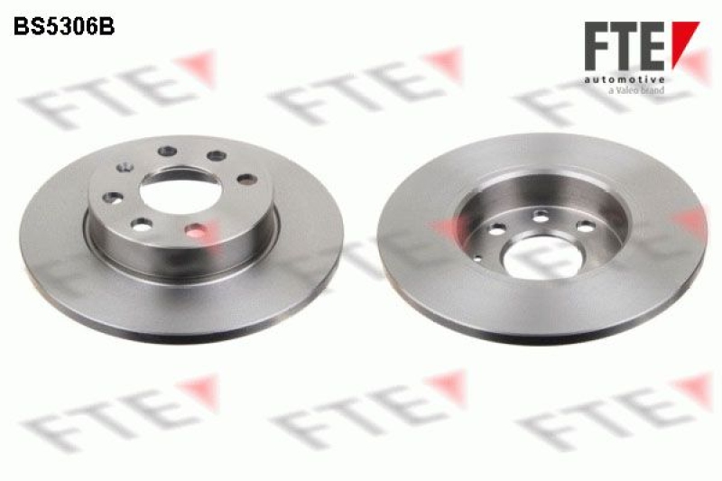 2x FTE Bremsscheibe COATED RANGE