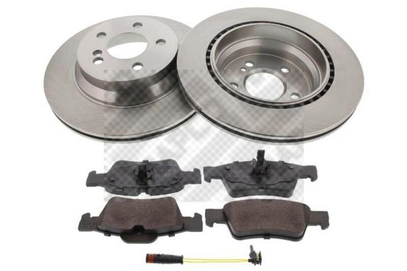 MAPCO Brake Set, disc brakes