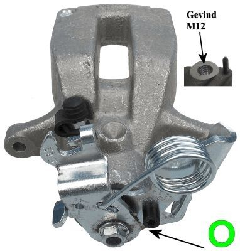 TEXTAR Brake Caliper