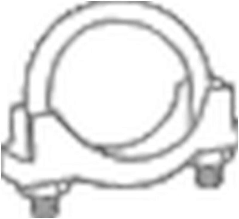 BOSAL Clamp, exhaust system
