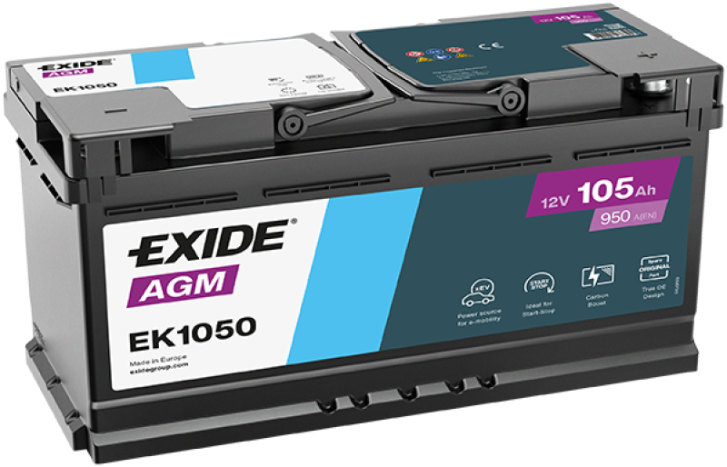 EXIDE Starterbatterie AGM