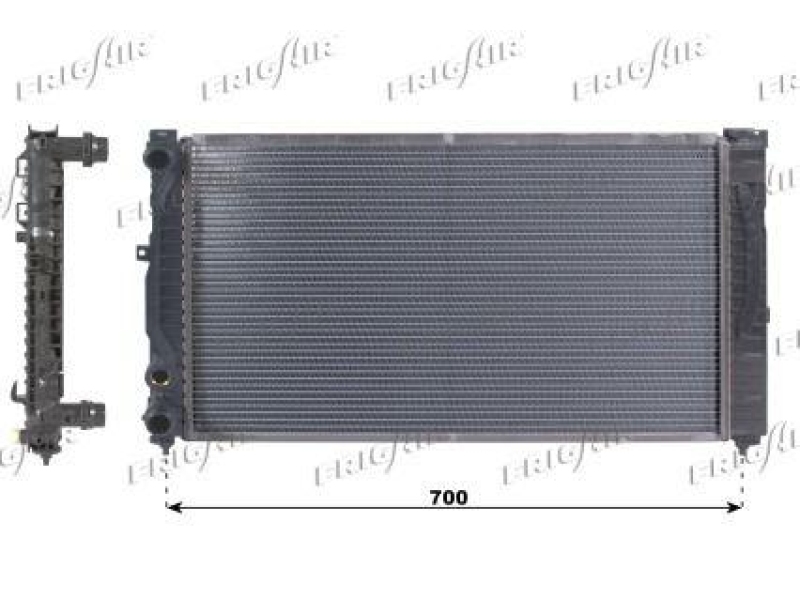 FRIGAIR Radiator, engine cooling