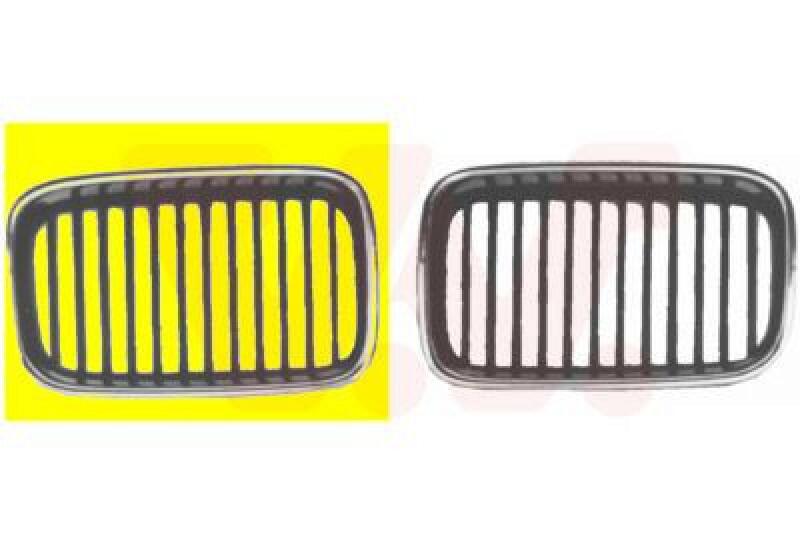 VAN WEZEL Radiator Grille ** Equipart **