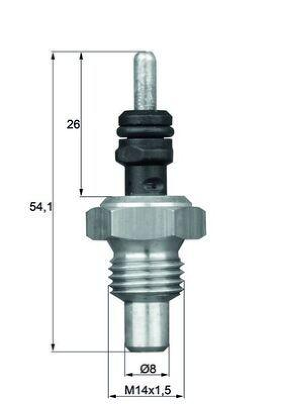 MAHLE Sensor, Kühlmitteltemperatur BEHR