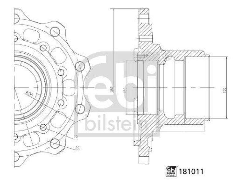 FEBI BILSTEIN Radnabe