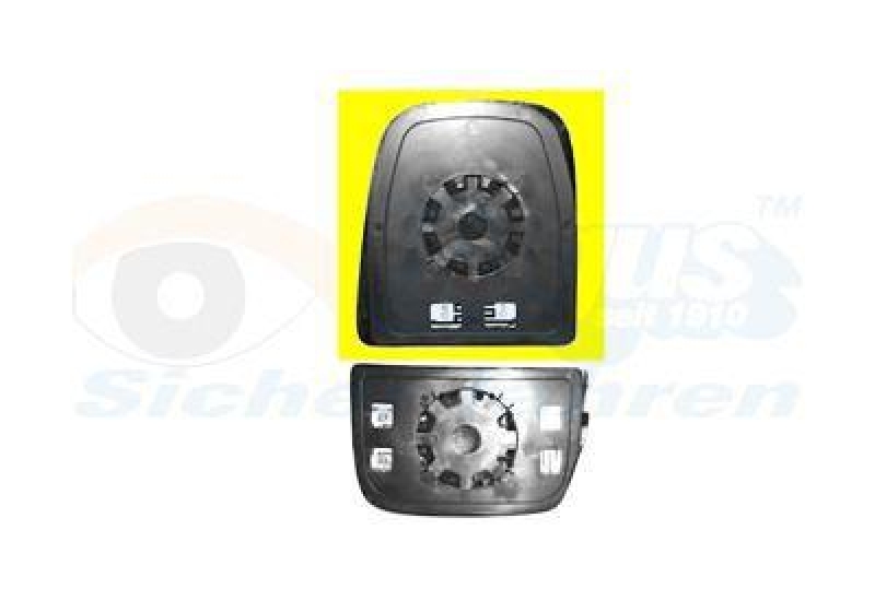 VAN WEZEL Mirror Glass, outside mirror * HAGUS *