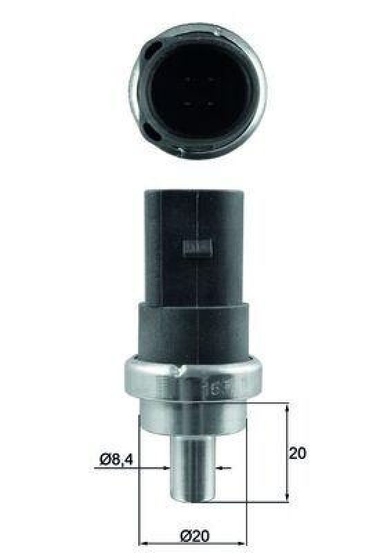 MAHLE Sensor, Kühlmitteltemperatur BEHR