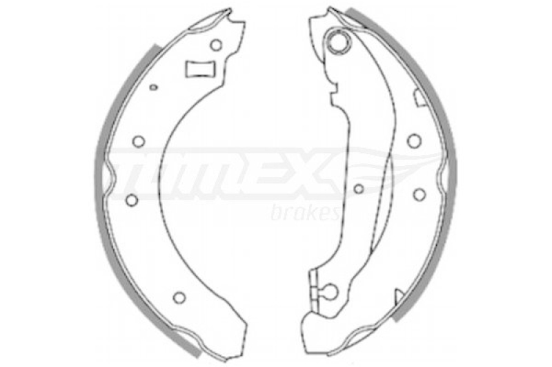 TOMEX Brakes Bremsbackensatz