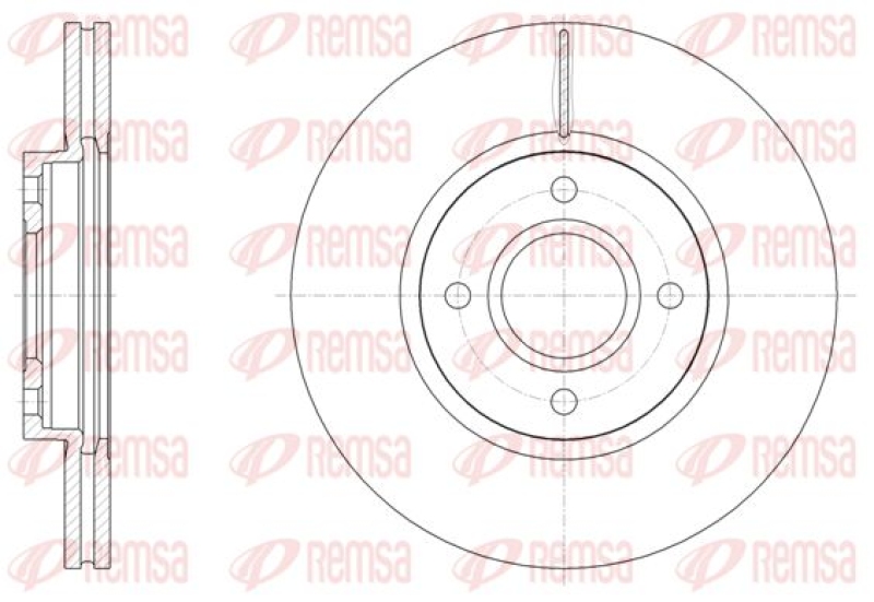 2x KAWE Brake Disc