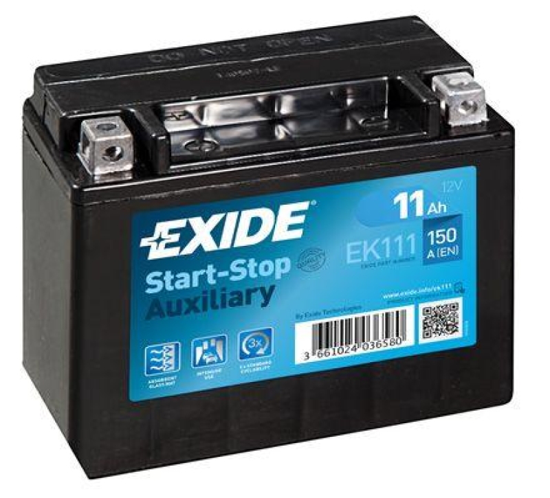 EXIDE Starterbatterie Start-Stop Auxiliary