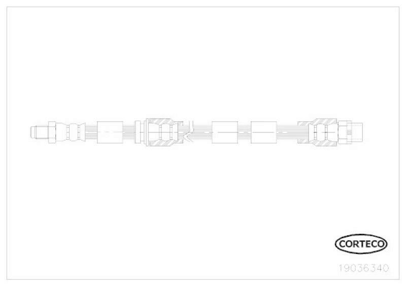 CORTECO Brake Hose