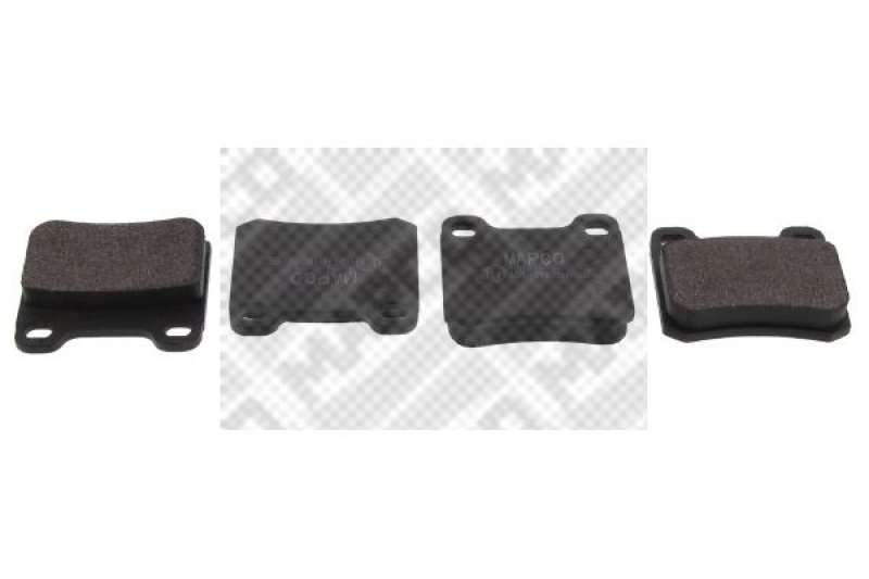 MAPCO Brake Pad Set, disc brake