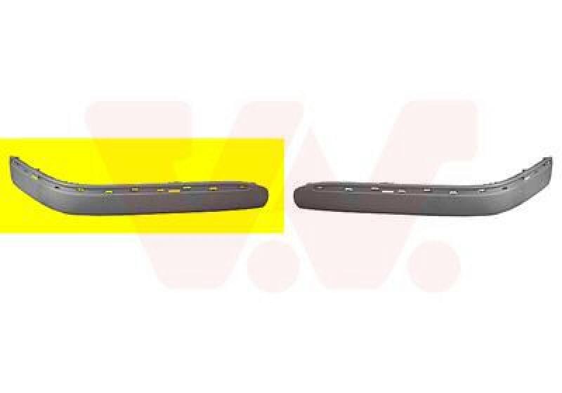 VAN WEZEL Trim/Protective Strip, bumper
