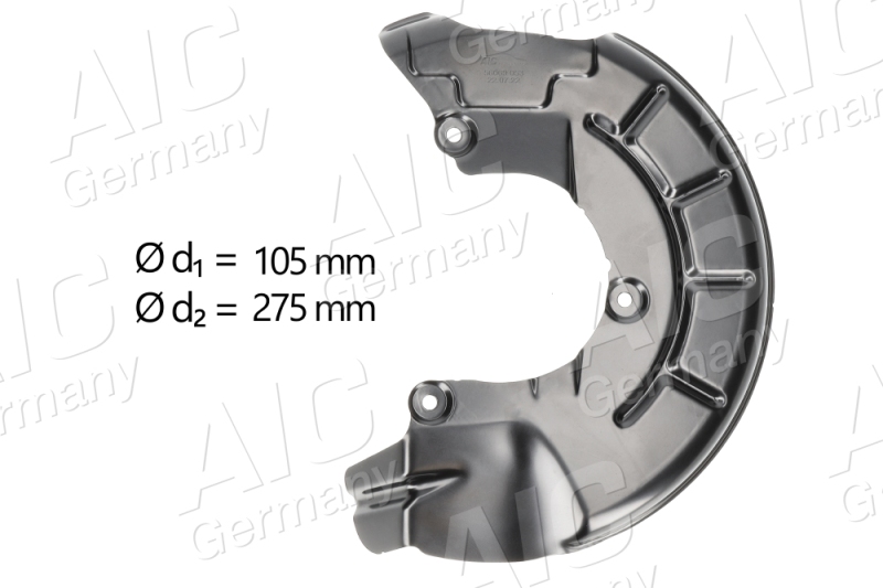 AIC Spritzblech, Bremsscheibe Original AIC Quality