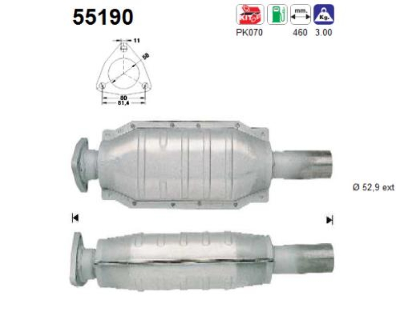 AS Katalysator 55190