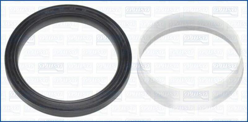 AJUSA Shaft Seal, crankshaft