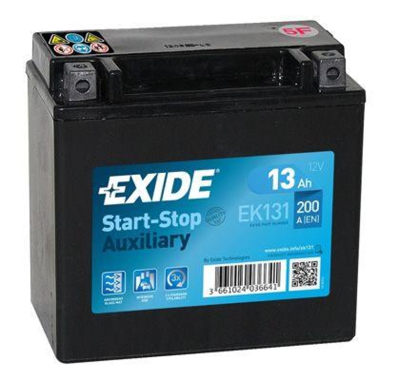 EXIDE Starterbatterie Start-Stop Auxiliary