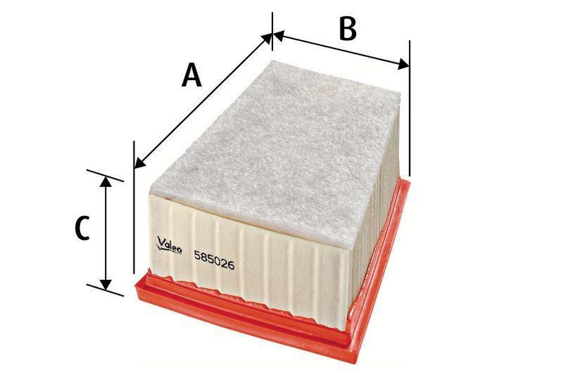VALEO Luftfilter 585026