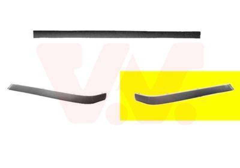 VAN WEZEL Trim/Protective Strip, bumper