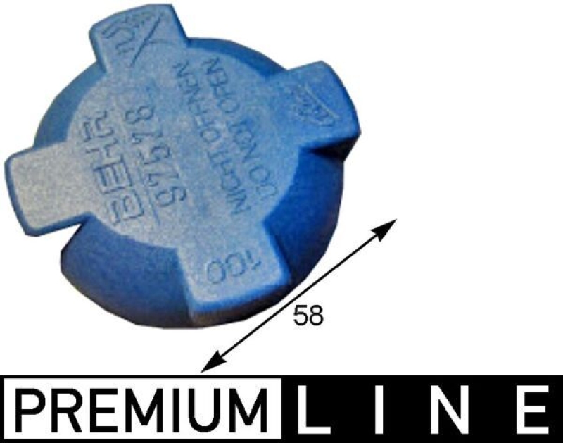 MAHLE Verschlussdeckel, Kühlmittelbehälter BEHR *** PREMIUM LINE ***