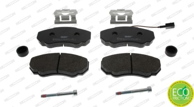 FERODO Brake Pad Set, disc brake PREMIER ECO FRICTION