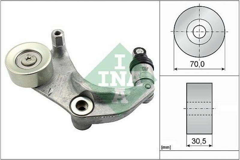 INA Tensioner Lever, v-ribbed belt
