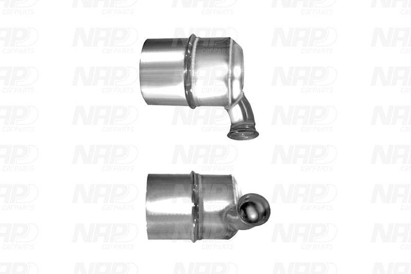 NAP carPARTS Abgasrohr CAC10407