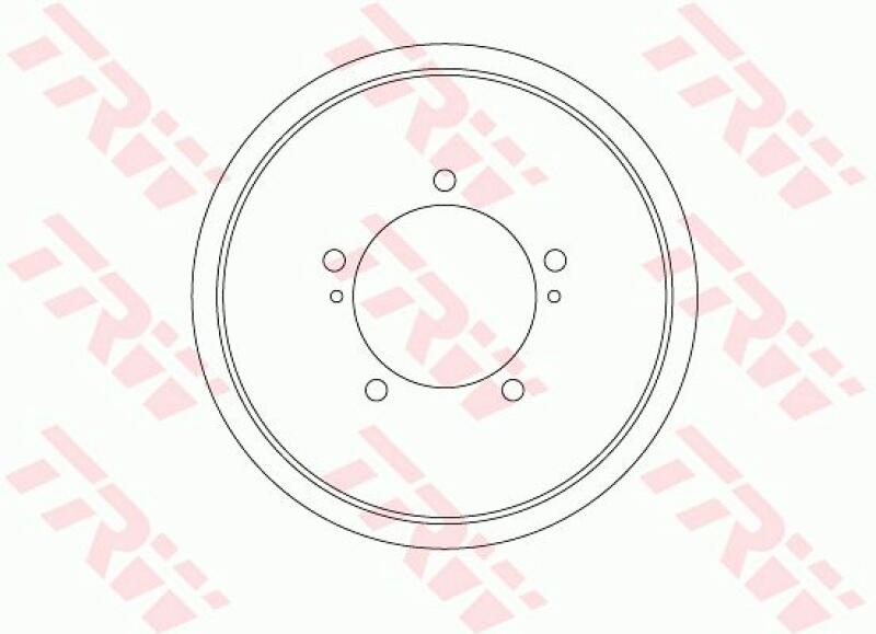 2x TRW Brake Drum