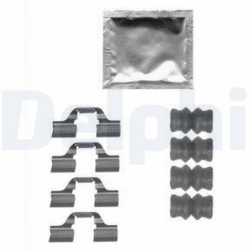 DELPHI Accessory Kit, disc brake pad