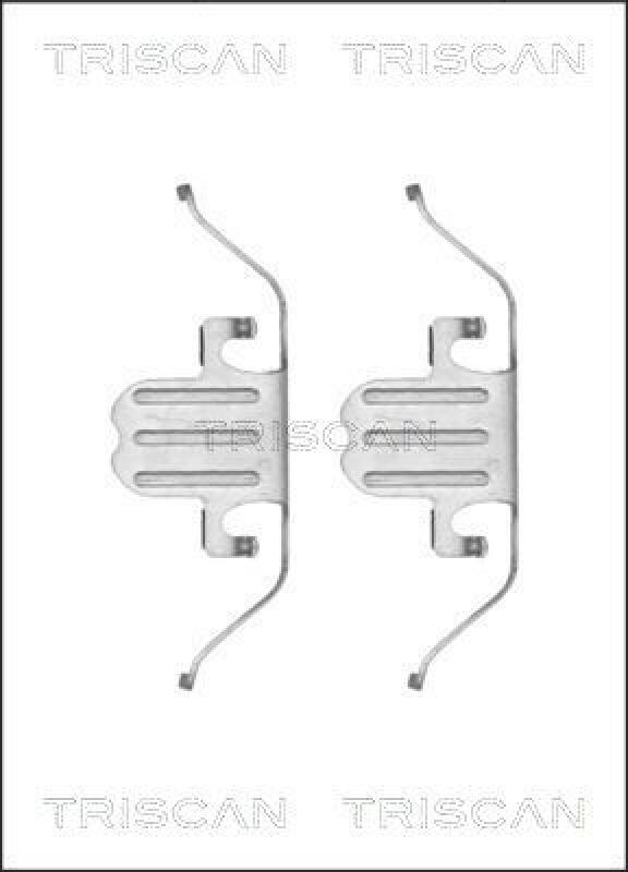 TRISCAN Zubeh&ouml;rsatz, Scheibenbremsbelag 8105 111620