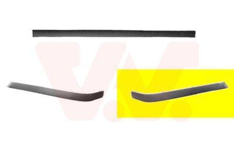 VAN WEZEL Trim/Protective Strip, bumper