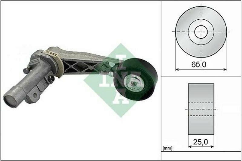 INA Tensioner Lever, v-ribbed belt